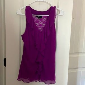 Purple Business Tank Top